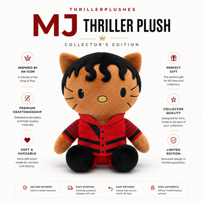 MJ Signature Plush – Premium Collectible