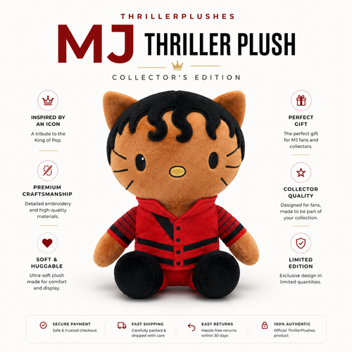 MJ Signature Plush – Premium Collectible